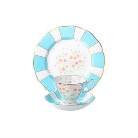 Royal Albert 百年系列 碟盘三件套骨瓷咖啡杯碟三件套装英式茶杯