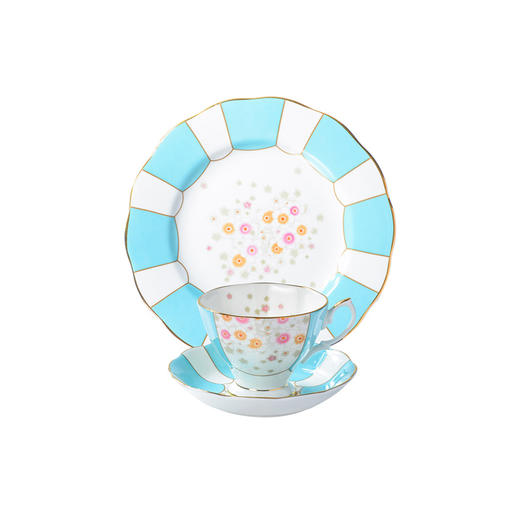 Royal Albert 百年系列 碟盘三件套骨瓷咖啡杯碟三件套装英式茶杯 商品图0