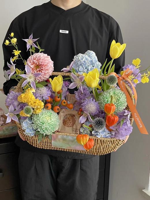 法式横把水果花篮 商品图6