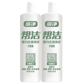 帮洁洁厕灵柠檬香900g*2