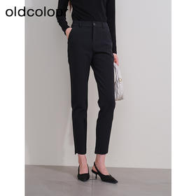 oldcolour欧珂冬季新款纯色韩版休闲铅笔裤长裤女P440703A1