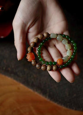 柬埔寨野生沉香 | 双圈款手串