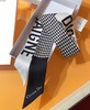 迪O千鸟格字母双面戴丝带丝巾发带包带 商品缩略图14