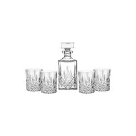 Royal Doulton 醒酒器烈酒杯套装 皇家道尔顿水晶玻璃威士忌酒杯酒樽套装欧式进口