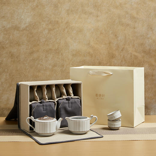 【活瓷陶器茶具】云龙如意茶县组 1壶6杯1茶海 商品图2