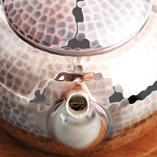 银痕锤纹泡茶壶 商品图5