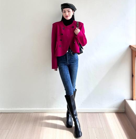 ⁵清仓99元男姐同款【羊毛外套】原3999 短款直角肩 【 AL3191】YY05-QTT-YTHP 商品图0