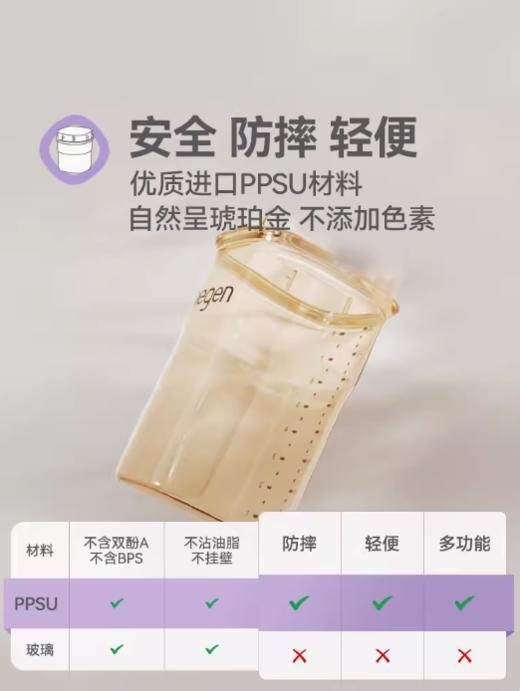 【hegen】多功能PPSU奶瓶礼盒【一大一小】 商品图4