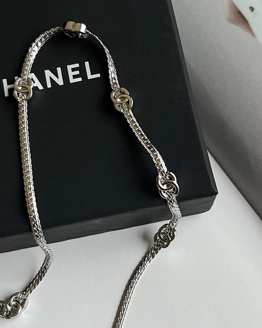 THS 8.24-无 香家 长短款双C蛇骨链颈链 项链 CU1234 商品图8