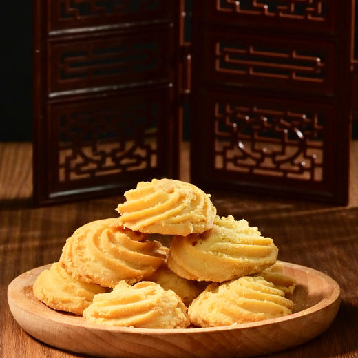 【下单送礼袋】澳门特产西点港海盐腰果曲奇（黄油） 160g/罐 商品图3