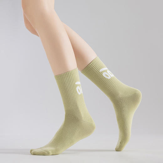 副歌5A抑菌高棉运动女袜3双装1380（2月5号后发货） 商品图4