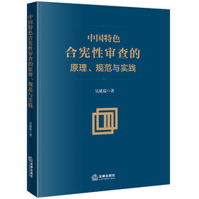 中国特色合宪性审查的原理、规范与实践 吴延溢著 法律出版社