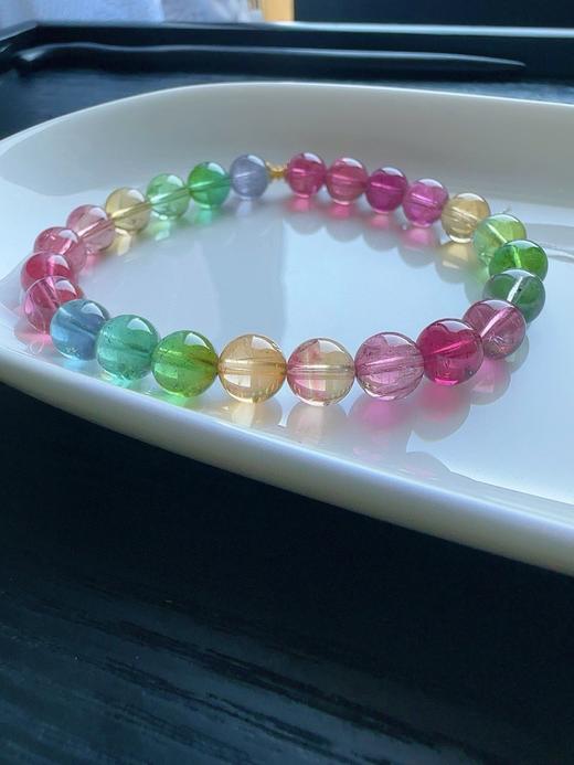 18.4g 8mm 碧玺手链 商品图2