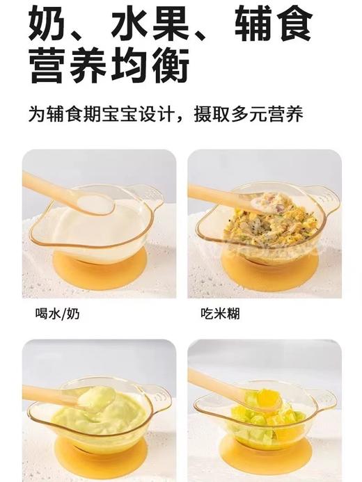 维迪熊 PPSU辅食碗勺套装 含吸盘及辅食勺 商品图3