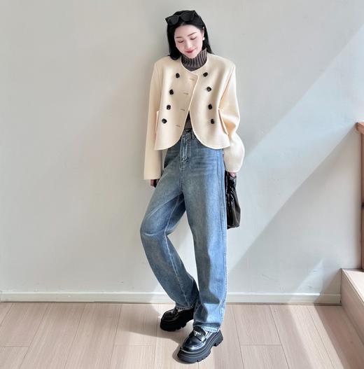 ⁵清仓99元男姐同款【羊毛外套】原3999 短款直角肩 【 AL3191】YY05-QTT-YTHP 商品图2