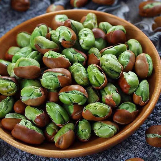 云南特产保山绿心蚕豆无添加原味豆香浓郁炒货休闲馋嘴零食 商品图0