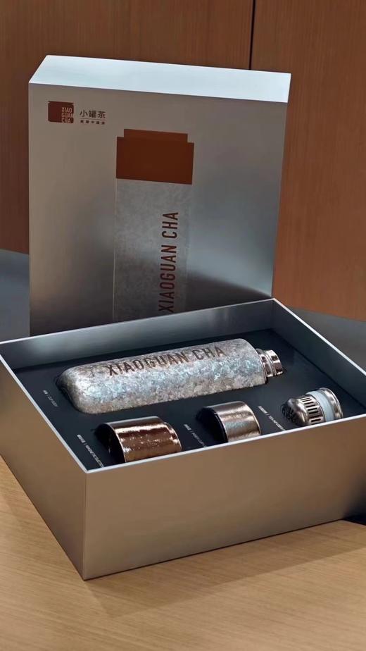 小罐茶纯钛随行焖闷杯双层真空保冷保温泡茶喝水杯子400ml送礼自用皆宜 商品图9