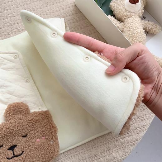 【卡通小熊宝宝冬季加绒夹棉马甲】秋冬防风加厚儿童坎肩外穿保暖背心 商品图3