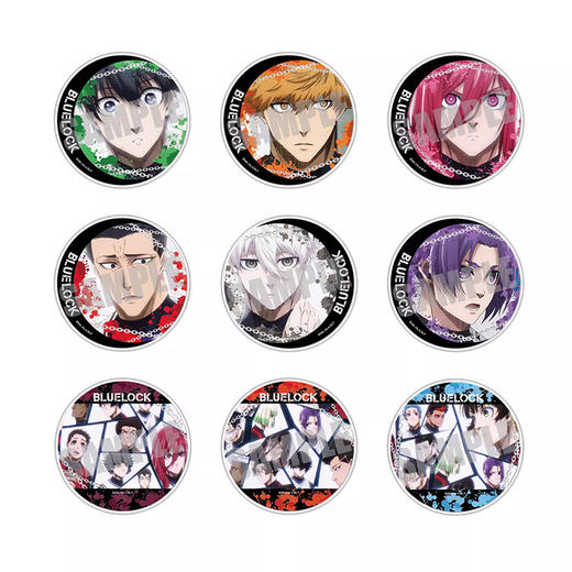 CABINET蓝色监狱 亚克力杯垫 盲盒A VER.（全9种）CABC4543815192653 商品图0