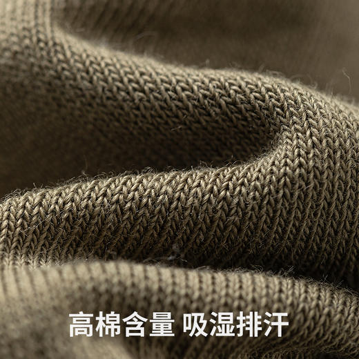 副歌5A抑菌高棉运动男袜3双装2404（2月5号后发货） 商品图1