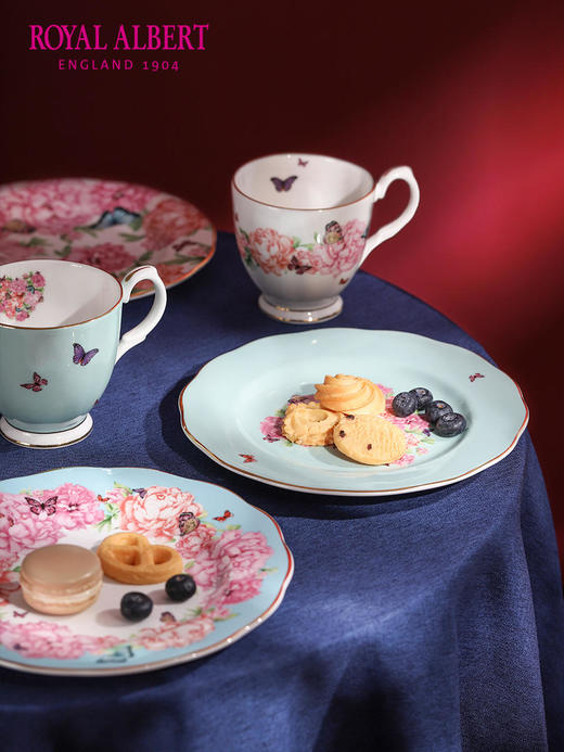 Royal Albert 米兰达可儿 马克杯2件套装 骨瓷茶杯三件套欧式咖啡杯碟 商品图1