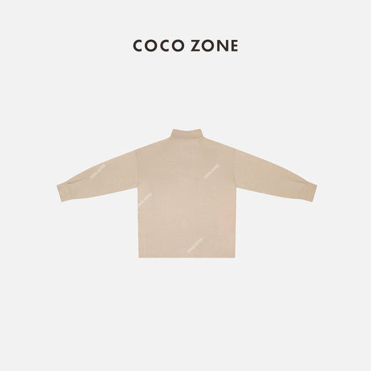 COCO ZONE时尚百搭翻领单排扣复古休闲开衫外套24C10055 商品图1