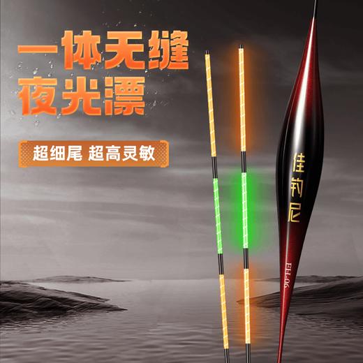 佳钓尼新款FH无缝一体细尾夜光漂极夜光漂 电子漂高亮醒目（316） 商品图0