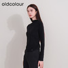 oldcolour欧珂冬季新款时尚修身纯色半高领长袖T恤女P440202A1 商品缩略图1