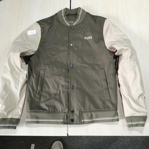 瑕疵Michael Kors/MK 男士简约休闲LOGO印花棒球领夹克外套 商品图0