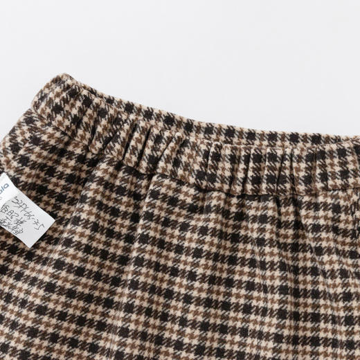 巴拉巴拉童装女童裙子儿童毛呢格子裙秋冬复古美拉德短裙洋气时尚 商品图3