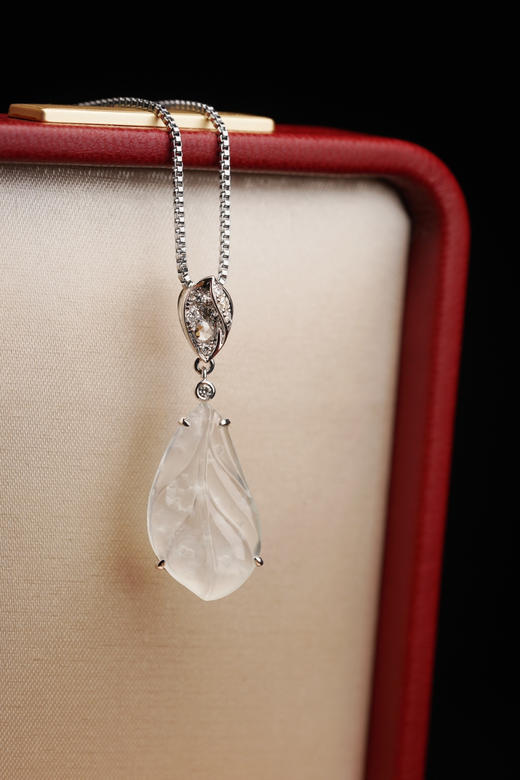 一枚特别值得的翡翠叶子 商品图7