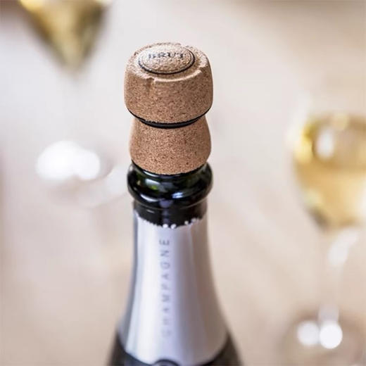 法国L'Atelier du Vin按压式香槟红酒塞子家用起泡酒软木瓶塞密封 商品图2