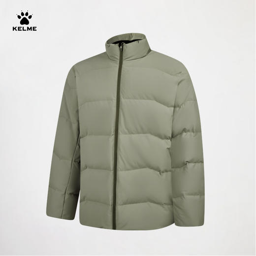 卡尔美方寸之间系列男士冬季新款短款立领羽绒服 商品图0