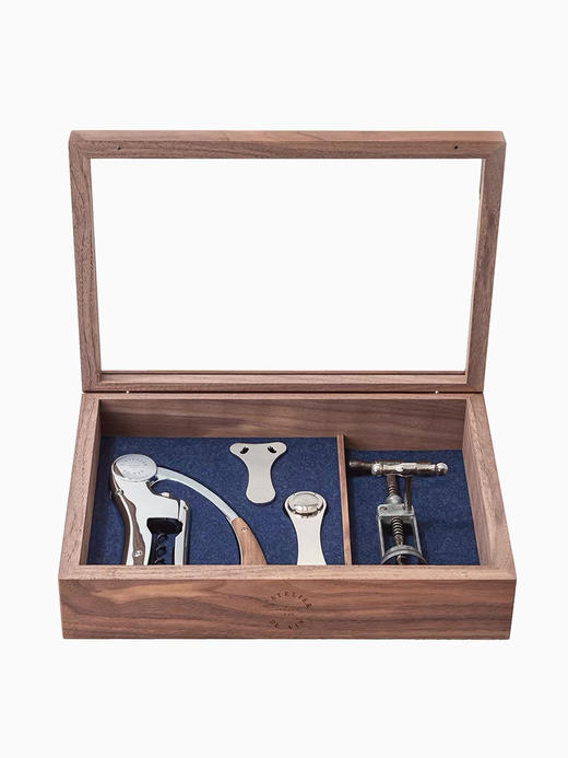 法国L'Atelier du Vin收藏家木盒酒具套装 商品图1