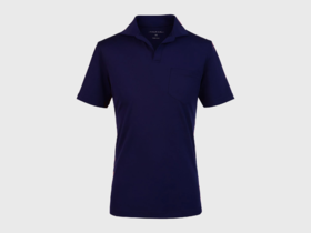 Sease - Crew T Bio Nylon Jersey Polo Shirt - Navy Blue - 男装 - Polo衫 - 深蓝色