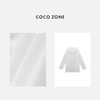 COCO ZONE 时尚系绳连帽长袖T恤百搭宽松上衣CC2B1152 商品缩略图2