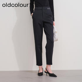 oldcolour欧珂冬季新款时尚休闲韩版修身铅笔裤长裤女P460702A1