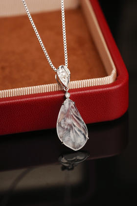 一枚特别值得的翡翠叶子