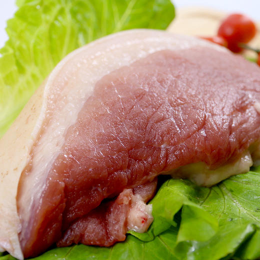 【3份包邮】安心猪后腿肉 粮食喂养 肥瘦分明 急冻锁鲜 后尖肉 炒菜  1斤 商品图2