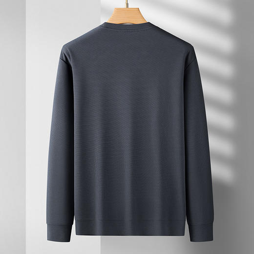 【新款DDS】大依优型大码卫衣长袖休闲加肥加大男士胖子大码内搭上衣打底显瘦 商品图1