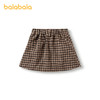 巴拉巴拉童装女童裙子儿童毛呢格子裙秋冬复古美拉德短裙洋气时尚 商品缩略图2