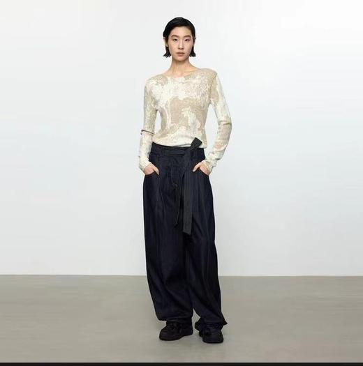 EXCEPTION例外 牛仔萝卜裤 商品图0