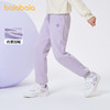 巴拉巴拉童装女童裤子冬装中大童加绒长裤保暖儿童运动花朵舒适潮 商品缩略图0