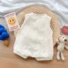 【韩版周岁宝宝卡通无袖哈衣】2024夏季薄款a类透气居家服连体衣爬服 商品缩略图2