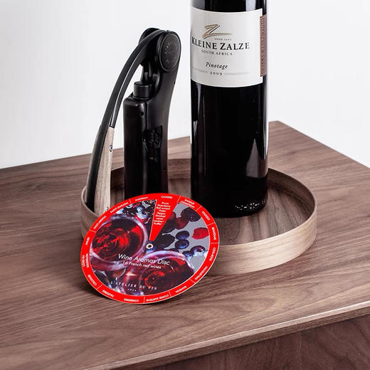 法国L'Atelier du Vin 32种葡萄酒鉴香卡双面圆形 红酒香气品鉴卡 商品图0