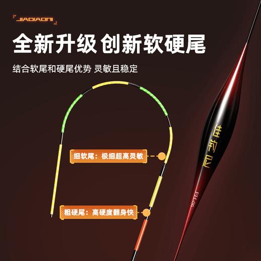 佳钓尼新款FH无缝一体细尾夜光漂极夜光漂 电子漂高亮醒目（316） 商品图2