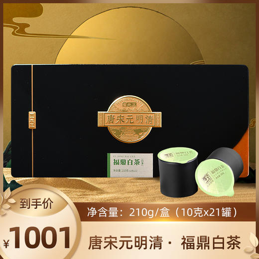 元正 【2023唐宋元明清】系列福鼎白茶210g 商品图0