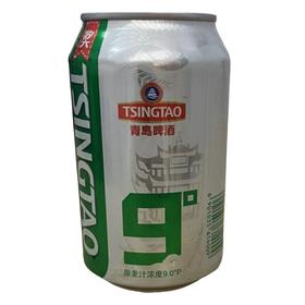 青岛9°易拉罐啤酒330ml