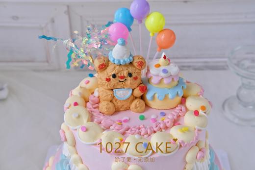 1027CAKE | 双层蛋糕   黄油小熊（提前1-2天） 商品图1