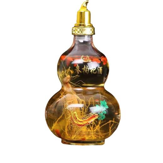 【严选推荐！人参枸杞酒3斤礼盒装】甄选长白山参中珍品，参香浓郁，滴滴臻品。葫芦酒枸杞酒养生酒52度送礼物优选 商品图3